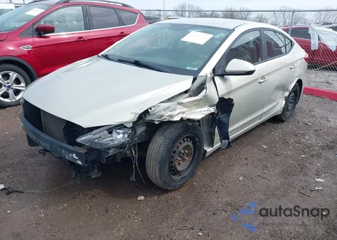 2017 Hyundai Elantra Se из США, поврежденный, VIN 5NPD74LF2HH127481